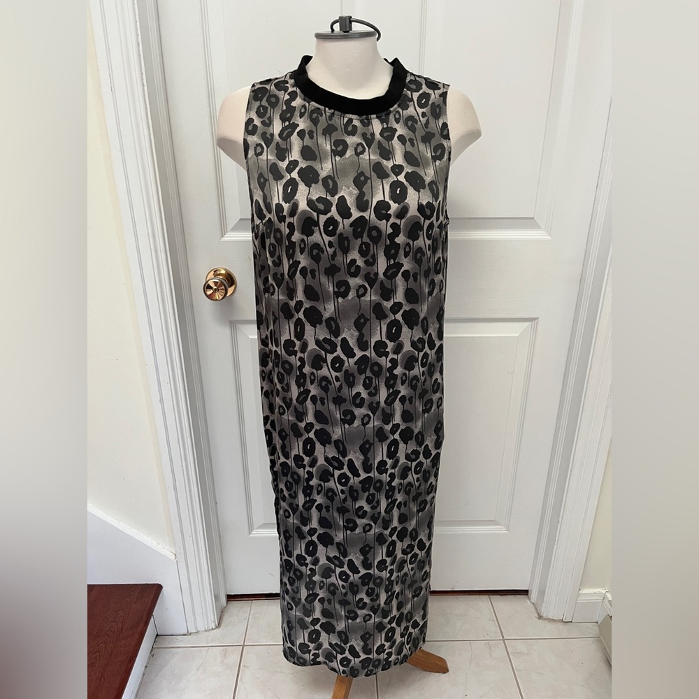 Cheap Monday Black and Gray Sleeveless Dress size medium